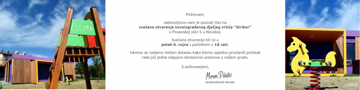 OTVORENJE VRTIĆA