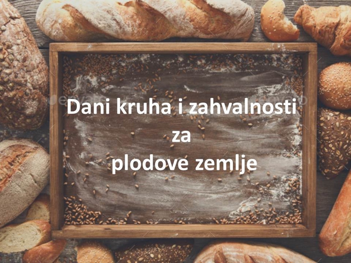 DANI KRUHA I ZAHVALNOSTI ZA PLODOVE ZEMLJE