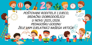 DOBRODOŠLI U NOVU PEDAGOŠKU GODINU!